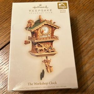 Hallmark, keepsake, ornament, club magic, pool string movement
